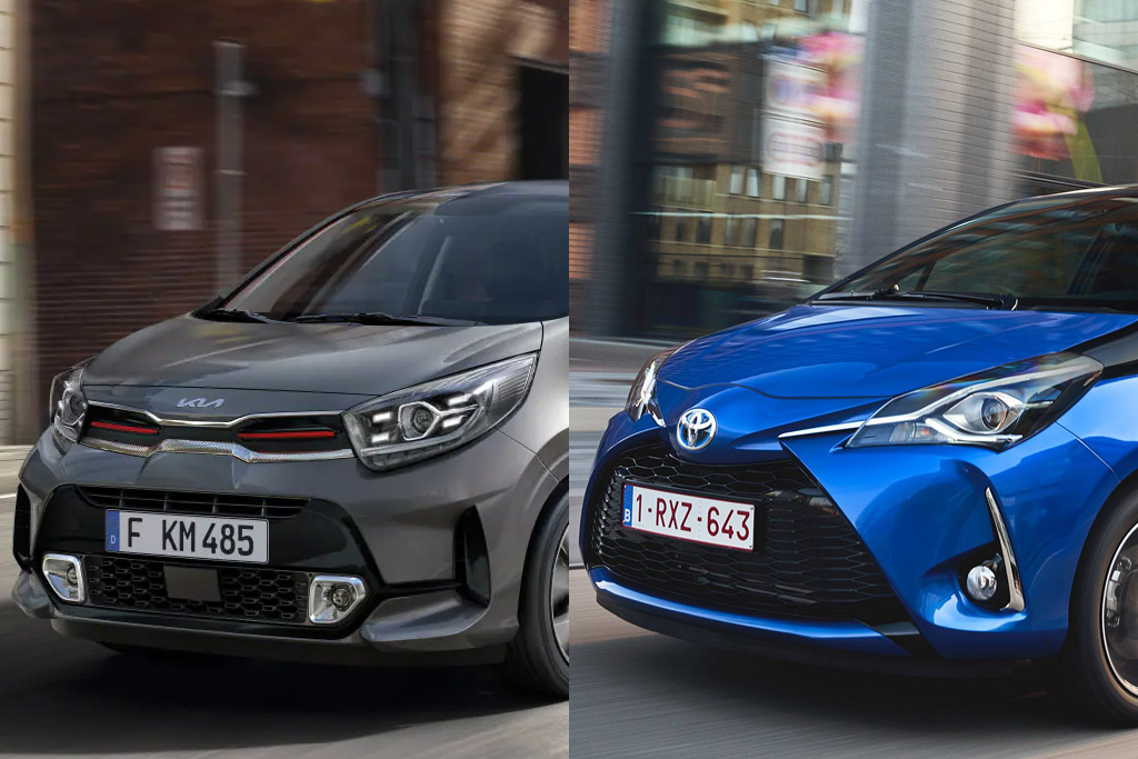 Kia Picanto 1.0 (2020) vs Toyota Yaris Hybride (2016) : rien en commun, ou presque